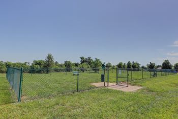 Leash-free bark park at Autumn Winds in Clarksville, TN